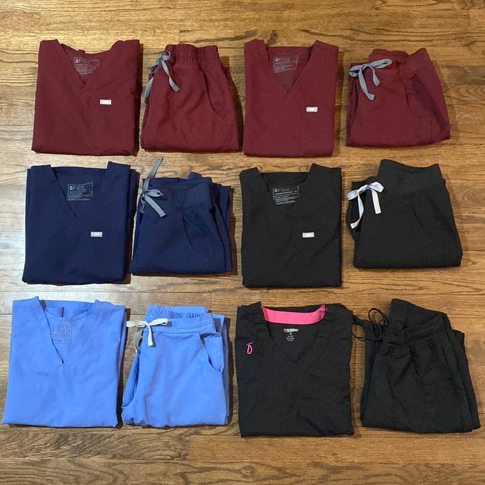 Figs scrub set collection size XS some S